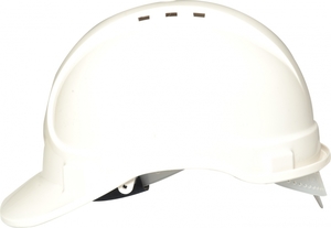 White FortiHelm® Vented Comfort Safety Helmet
